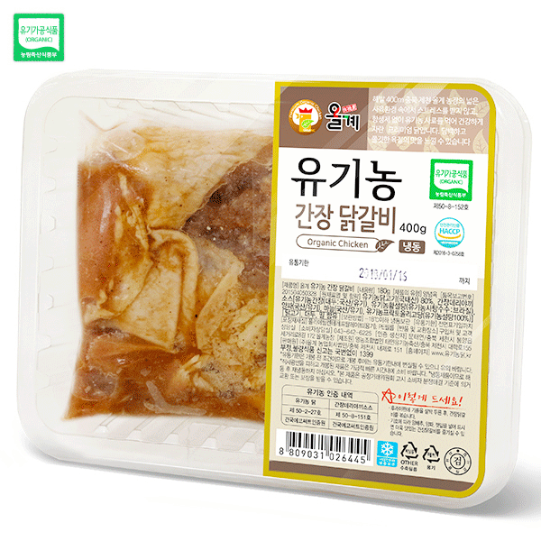 유기농 간장닭갈비 [냉동] 180g
